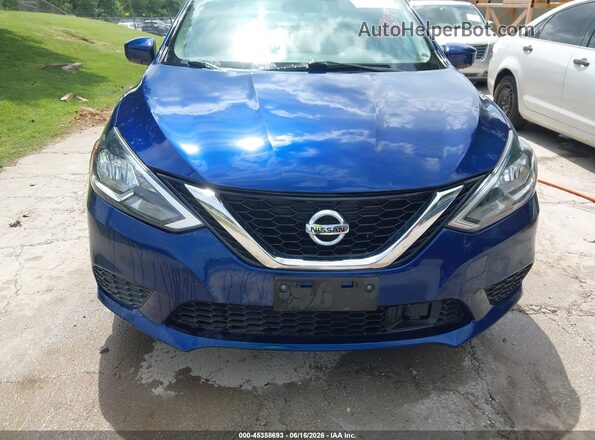 3N1AB7AP4JY247308 2018 NISSAN SENTRA Blue Vista frontal