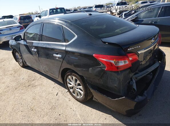 3N1AB7AP4JY262519 2018 NISSAN SENTRA Black Rear left