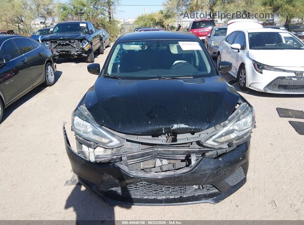 3N1AB7AP4JY262519 2018 NISSAN SENTRA Black Dashboard view