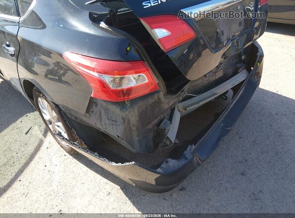 3N1AB7AP4JY262519 2018 NISSAN SENTRA Black Front view