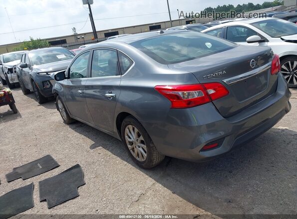3N1AB7AP4JY273391 2018 NISSAN SENTRA Gray Tył lewy