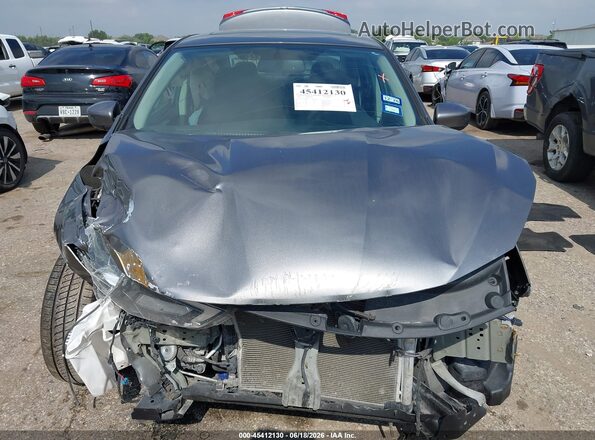 3N1AB7AP4JY273391 2018 NISSAN SENTRA Gray Widok zestawu wskaźników