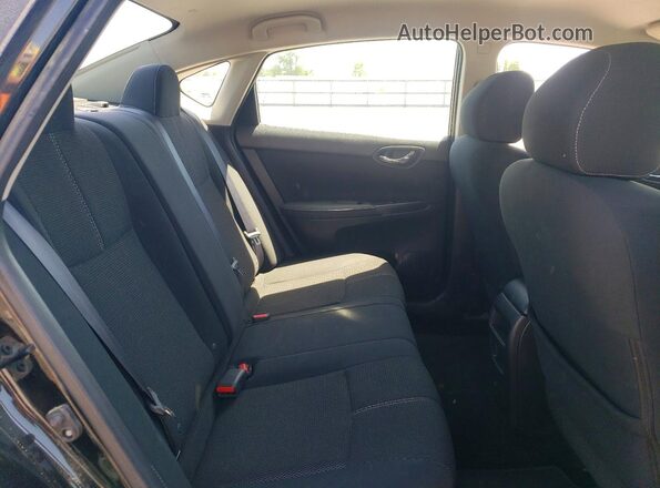 3N1AB7AP4JY288585 2018 NISSAN SENTRA Black Rear seats view