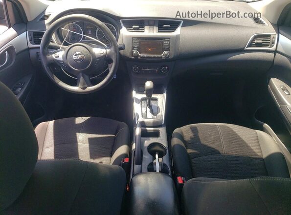 3N1AB7AP4JY288585 2018 NISSAN SENTRA Black Dashboard view
