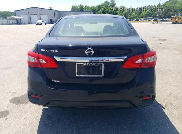 3N1AB7AP4JY288585 2018 NISSAN SENTRA Black Rear view