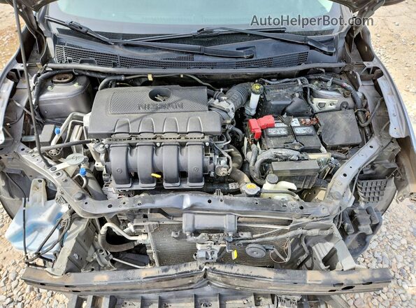 3N1AB7AP4JY290112 2018 NISSAN SENTRA Gray Rear interior view