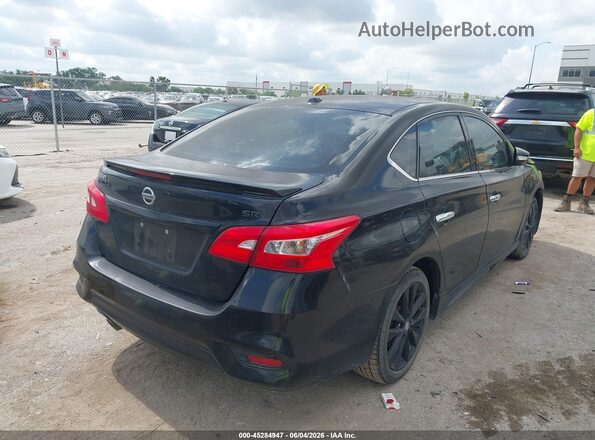 3N1AB7AP4JY295598 2018 NISSAN SENTRA Black Tył prawy