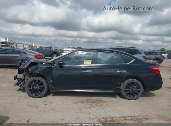3N1AB7AP4JY295598 2018 NISSAN SENTRA Black Widok wnętrza 360 stopni