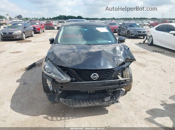 3N1AB7AP4JY295598 2018 NISSAN SENTRA Black Widok zestawu wskaźników