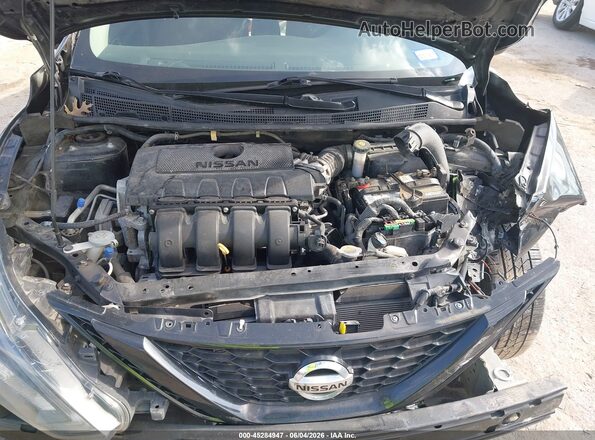 3N1AB7AP4JY295598 2018 NISSAN SENTRA Black Widok z tyłu