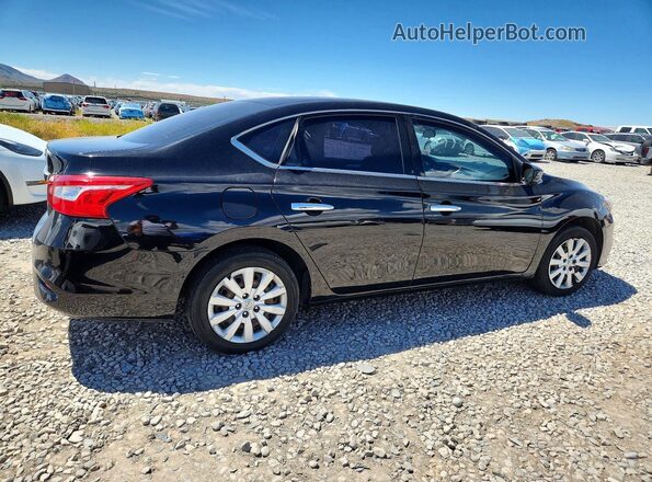 3N1AB7AP4JY300086 2018 NISSAN SENTRA Black Tył prawy