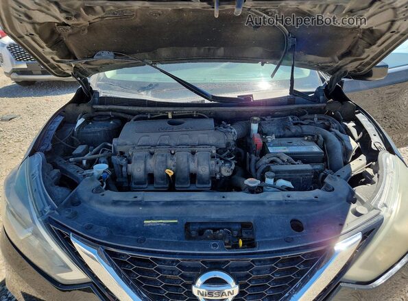 3N1AB7AP4JY300086 2018 NISSAN SENTRA Black Widok wnętrza z tyłu