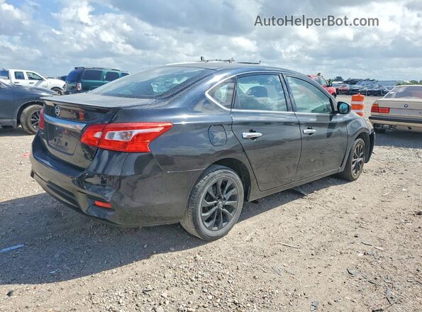 3N1AB7AP4JY306065 2018 NISSAN SENTRA Black Trasero derecho