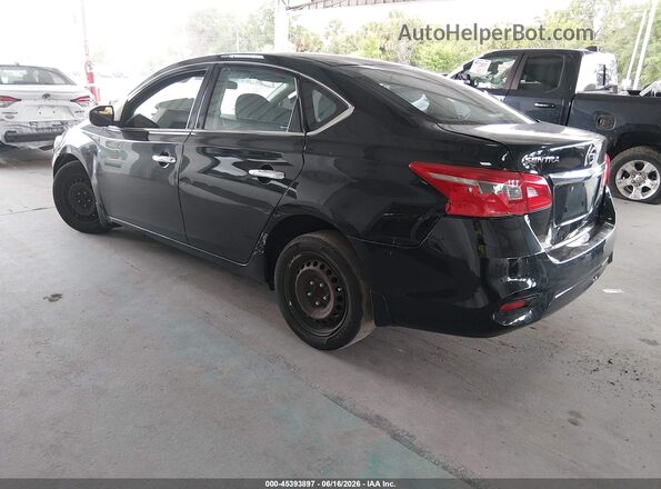 3N1AB7AP4JY319785 2018 NISSAN SENTRA Black Rear left