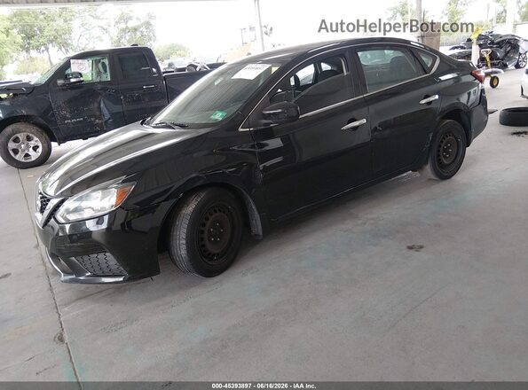 3N1AB7AP4JY319785 2018 NISSAN SENTRA Black Front left