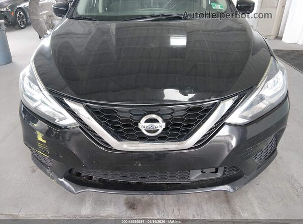 3N1AB7AP4JY319785 2018 NISSAN SENTRA Black Instrument cluster view
