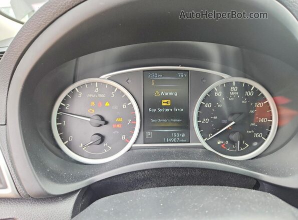 3N1AB7AP4JY321133 2018 NISSAN SENTRA Black Vista del cuadro de instrumentos