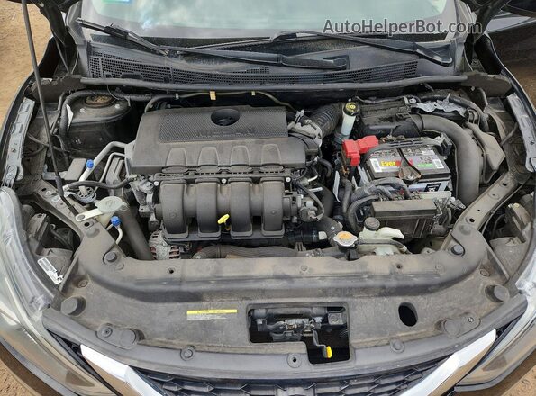 3N1AB7AP4JY321133 2018 NISSAN SENTRA Black Vista interior trasera