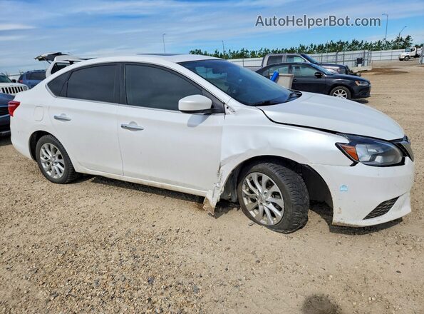 3N1AB7AP4JY321892 2018 NISSAN SENTRA White Front right