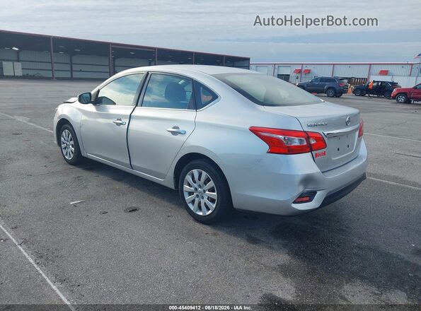 3N1AB7AP4JY328468 2018 NISSAN SENTRA Silver Tył lewy