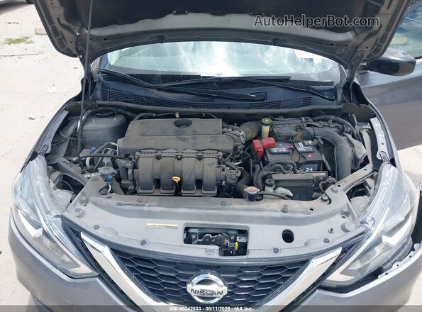 3N1AB7AP4JY340894 2018 NISSAN SENTRA Gray უკანა ხედი