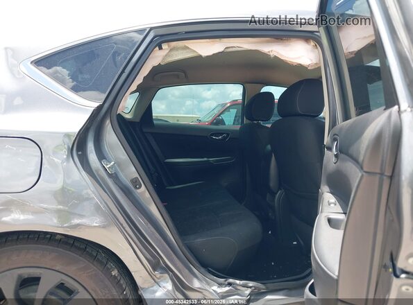 3N1AB7AP4JY340894 2018 NISSAN SENTRA Gray VIN კოდის სტიკერის ხედი