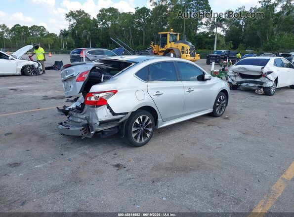 3N1AB7AP4JY347621 2018 NISSAN SENTRA Silver Rear right