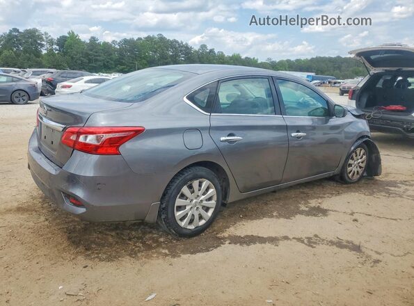 3N1AB7AP4KY211832 2019 NISSAN SENTRA Gray 
