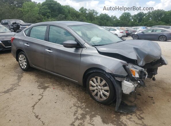 3N1AB7AP4KY211832 2019 NISSAN SENTRA Gray 