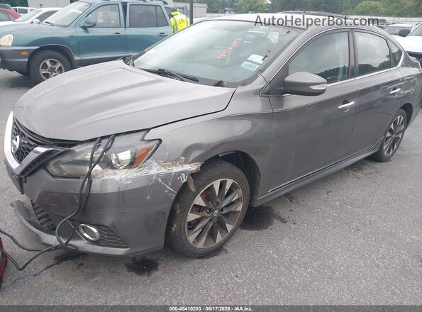 3N1AB7AP4KY216982 2019 NISSAN SENTRA Gray 