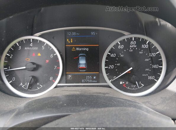 3N1AB7AP4KY218408 2019 NISSAN SENTRA Gray Widok tylnych siedzeń