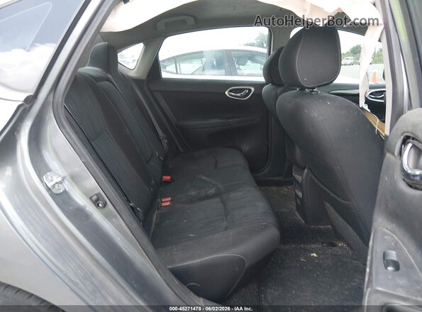 3N1AB7AP4KY218408 2019 NISSAN SENTRA Gray Widok naklejki z numerem VIN