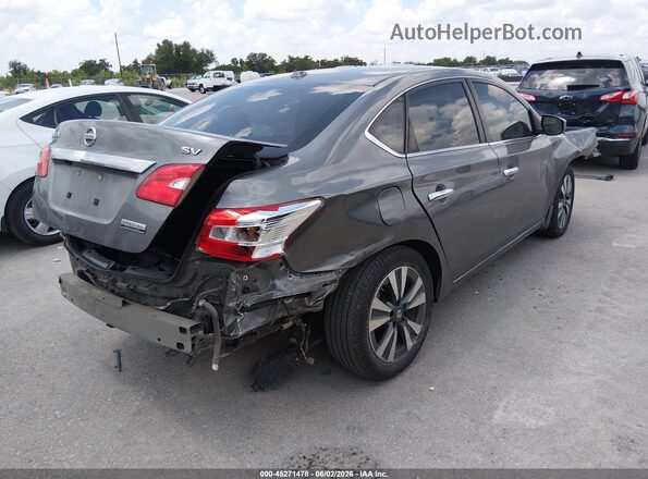 3N1AB7AP4KY218408 2019 NISSAN SENTRA Gray Tył prawy