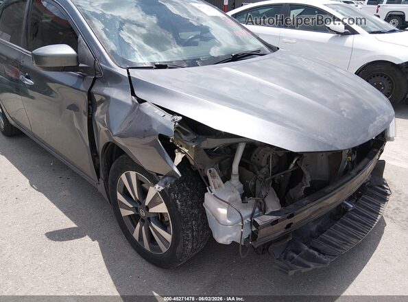 3N1AB7AP4KY218408 2019 NISSAN SENTRA Gray 