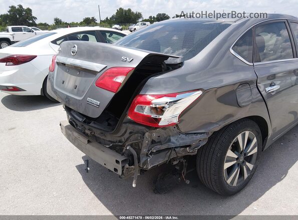 3N1AB7AP4KY218408 2019 NISSAN SENTRA Gray 