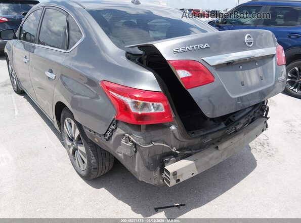 3N1AB7AP4KY218408 2019 NISSAN SENTRA Gray 