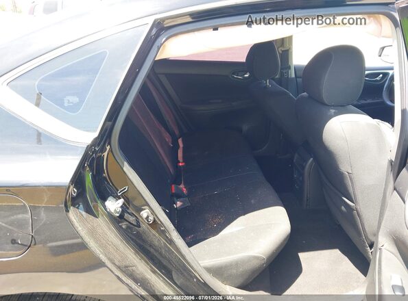 3N1AB7AP4KY224838 2019 NISSAN SENTRA Black VIN კოდის სტიკერის ხედი