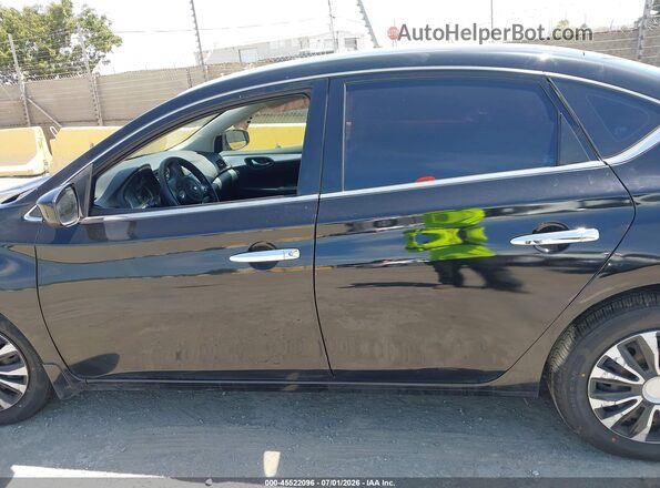 3N1AB7AP4KY224838 2019 NISSAN SENTRA Black სალონის 360-გრადუსიანი ხედი
