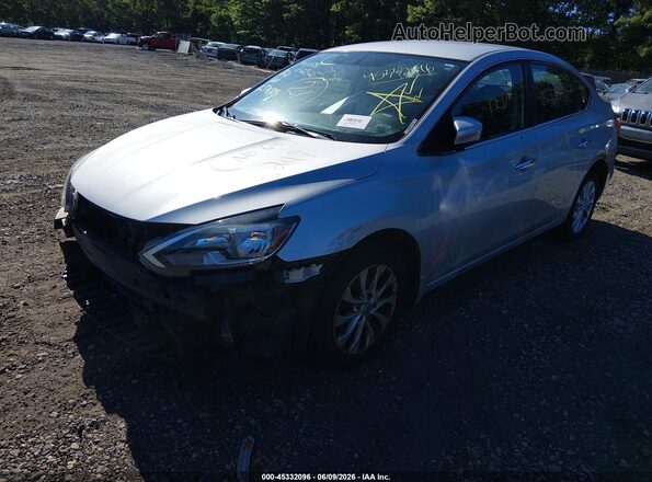 3N1AB7AP4KY225004 2019 NISSAN SENTRA Gray 