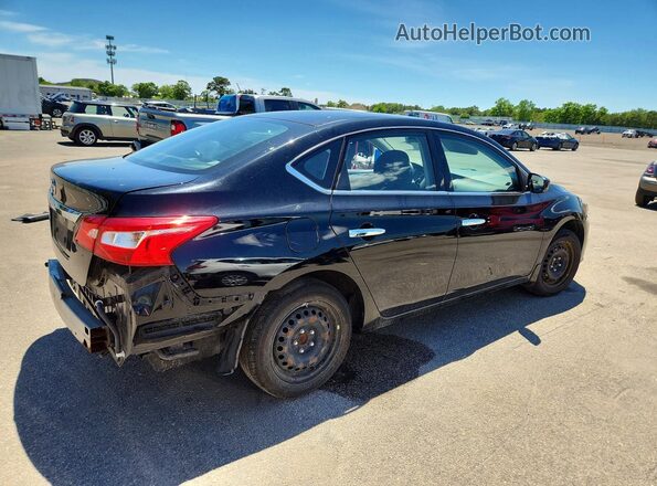 3N1AB7AP4KY225021 2019 NISSAN SENTRA Black Задня права чверть