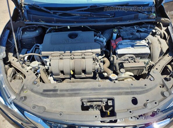 3N1AB7AP4KY225021 2019 NISSAN SENTRA Black Вид задньої частини салону