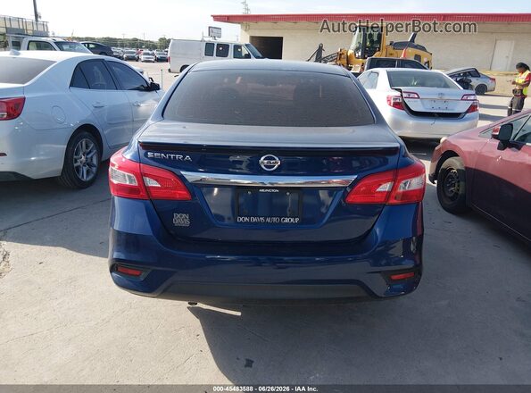 3N1AB7AP4KY248105 2019 NISSAN SENTRA Blue 