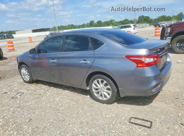 3N1AB7AP4KY258049 2019 NISSAN SENTRA Gray Задня ліва чверть