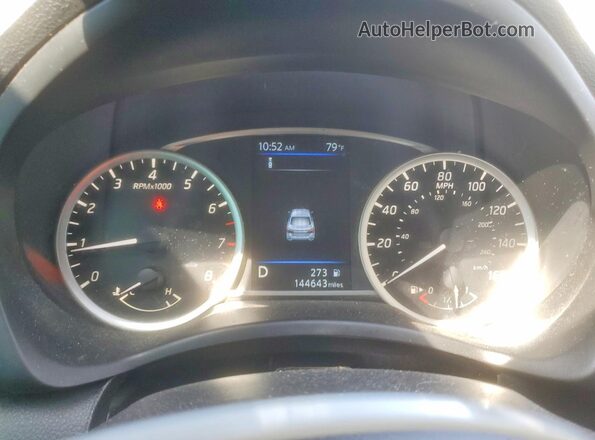 3N1AB7AP4KY258049 2019 NISSAN SENTRA Gray Вид щитка приладів