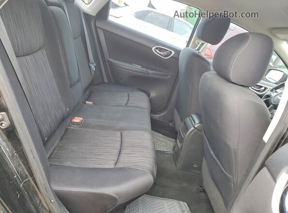 3N1AB7AP4KY262425 2019 NISSAN SENTRA Black Вид задніх сидінь