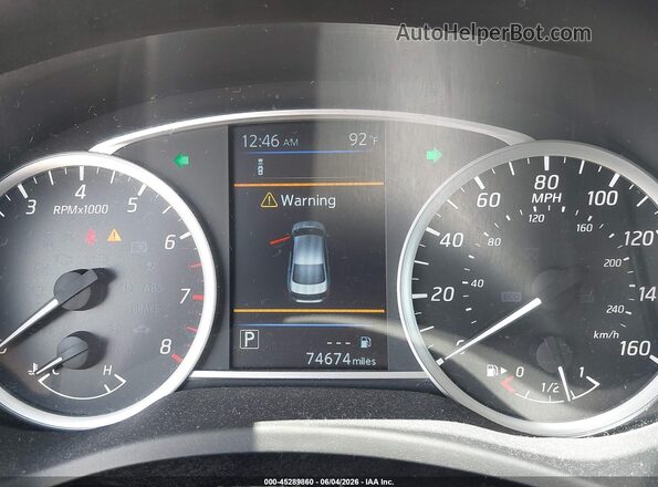 3N1AB7AP4KY268855 2019 NISSAN SENTRA Red უკანა სავარძლების ხედი