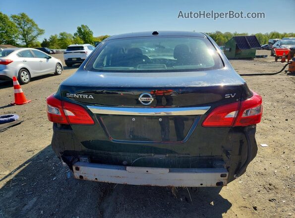 3N1AB7AP4KY271111 2019 NISSAN SENTRA Black Вид ззаду