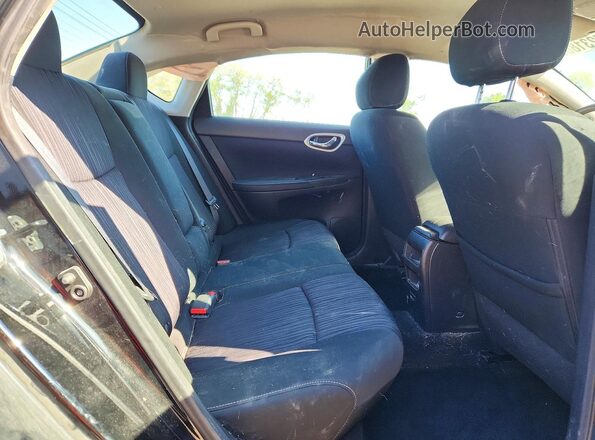 3N1AB7AP4KY271111 2019 NISSAN SENTRA Black Вид задніх сидінь