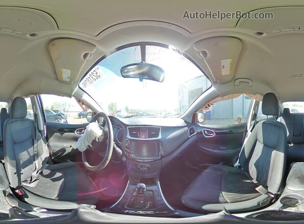 3N1AB7AP4KY271111 2019 NISSAN SENTRA Black Вид наклейки з VIN-кодом