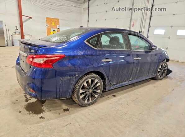 3N1AB7AP4KY288748 2019 NISSAN SENTRA Синий 